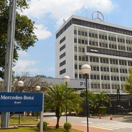 Fábrica da Mercedes-Benz em São Bernardo (SP) Fábrica da Mercedes-Benz em São Bernardo (SP)
