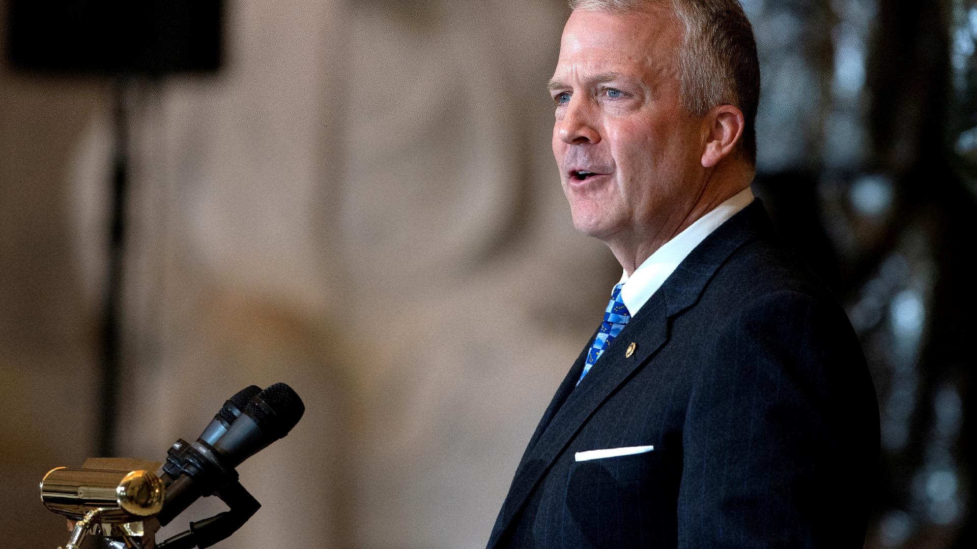 Senador repubnlicano Dan Sullivan
29 de março de 2022
Greg Nash/Pool via REUTERS - undefined
