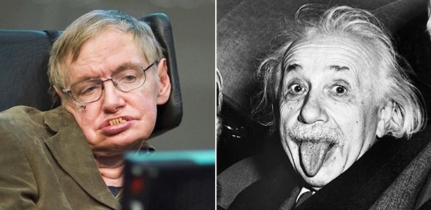 Contribuições de Hawking o levaram a ser comparado a gênios como Albert Einstein - Reprodução