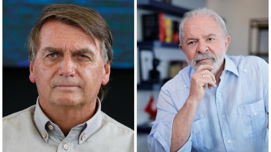Defesa de Bolsonaro deve processar Lula por declarações - Alan Santos/PR e Ricardo Stuckert