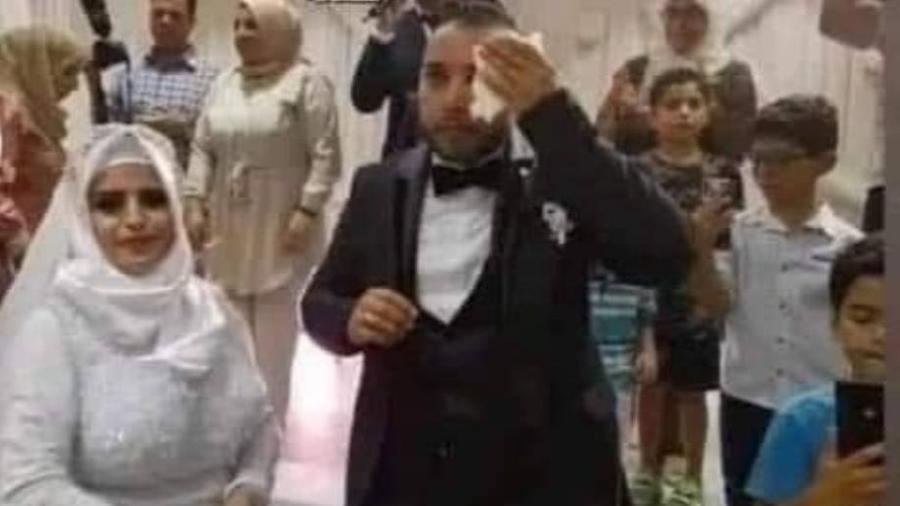Lamia Al-Labawi foi deixada no altar pelo noivo após comentários ofensivos da sogra - Reprodução/Facebook