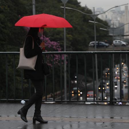 O estado de São Paulo tem previsão de fortes pancadas de chuva no fim de semana