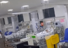 Vídeo: Chuva provoca alagamento em UTI de hospital infantil em Roraima - Reprodução