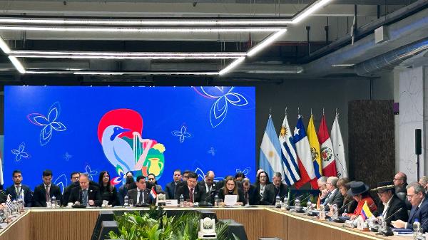 Reunião entre os Ministros de Relações Exteriores dos países do Mercosul em julho de 2024