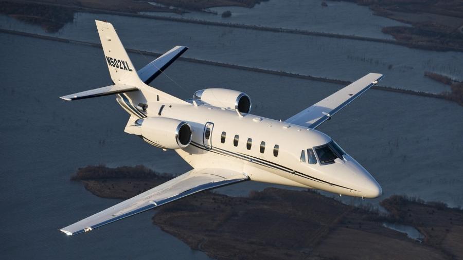 O modelo Citation XLS pode chegar a uma velocidade de 816 km/h - Reprodução/Cessna Aircraft