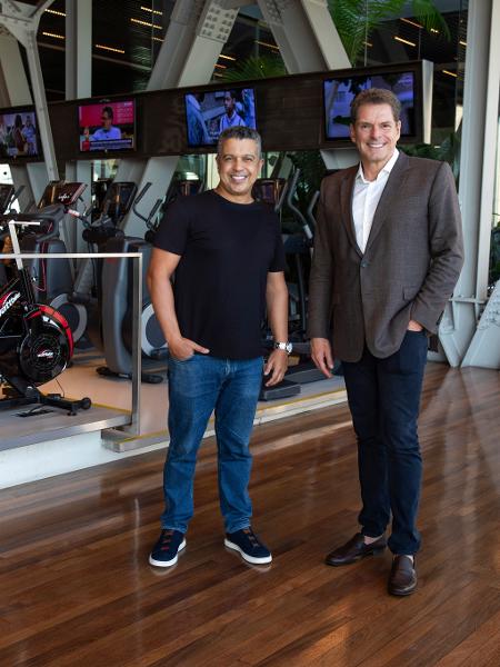 Leonardo Chebly, da Neooh, e Alexandre Accioly, da Bodytech Leonardo Chebly, da Neooh, e Alexandre Accioly, da Bodytech