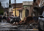 Explosão em Zacatecas com pessoas feridas na rua
