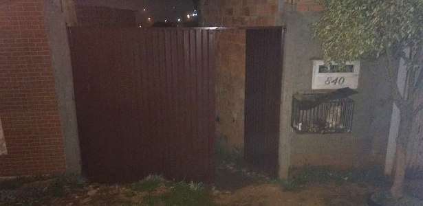 Casa em Viamão onde três pessoas foram assassinadas - Divulgação/Brigada Militar