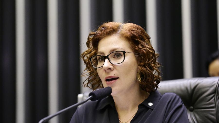 A deputada Carla Zambelli (PL-SP) disse que foi bloqueada por Lula e Janja no Twitter - Michel Jesus/ Câmara dos Deputados