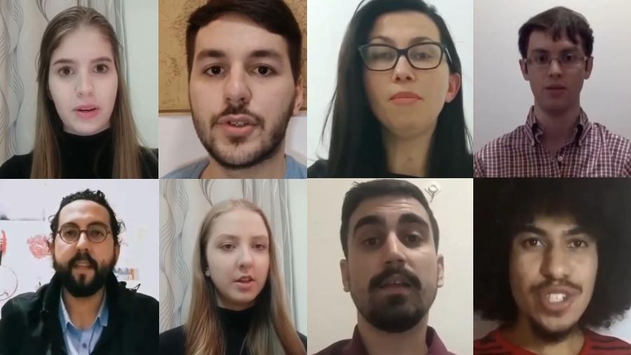 Brasileiros na China fazem vídeo pedindo que o governo brasileiro os retire do país - Reprodução/YouTube
