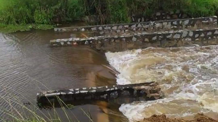 Barragem Guilherme Pontes, localizada na zona rural do município de Sairé (PE) - Divulgação/ Prefeitura de Sairé