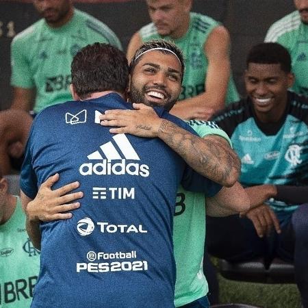 Rogério Ceni e Gabigol - Alexandre Vidal/CRF