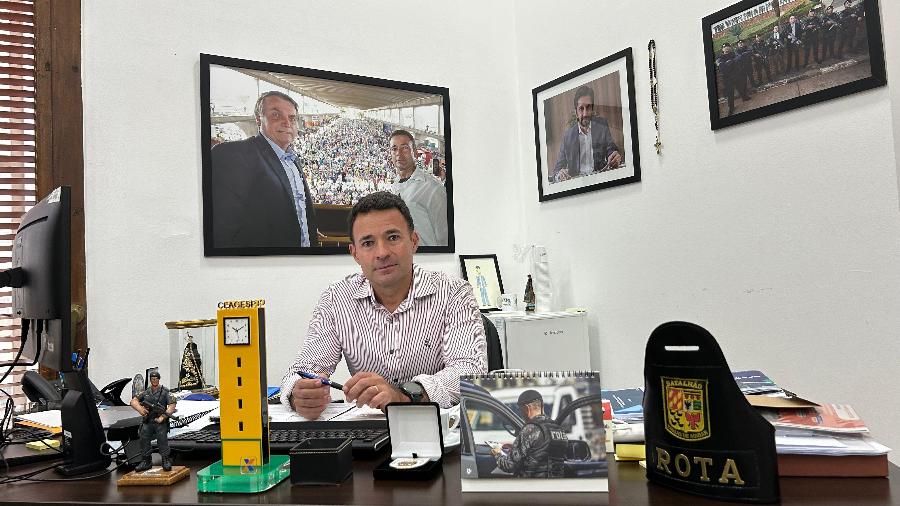 Ex-comandante da Rota, Mello Araújo (PL) é vice-prefeito de São Paulo - Ana Paula Bimbati/UOL