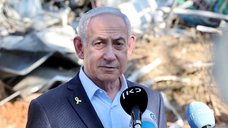 Benjamin Netanyahu viajará aos EUA para se encontrar com Donald Trump - Jack Guez/Pool via Reuters