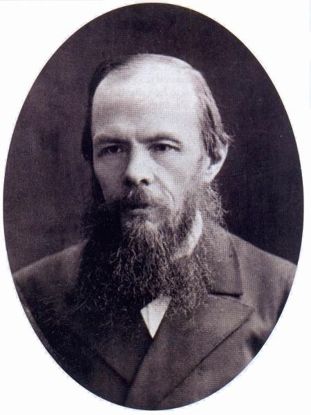 O escritor russo Fiódor Dostoiévski - Domínio público