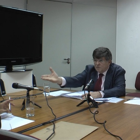 O ex-senador e ex-presidente da Transpetro, Sérgio Machado - Reprodução de vídeo