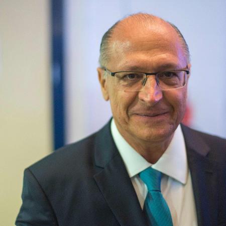 05.out.2018 - O ex-governador Geraldo Alckmin, presidente do PSDB - Daniel Ramalho/AFP