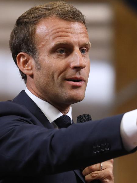 10.set.2019 - O presidente da França, Emmanuel Macron - Ludovic Marin - 10.set.2019/AFP