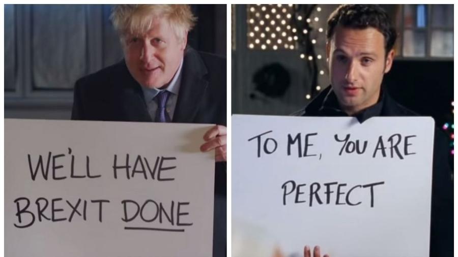Boris Johnson faz paródia com filme Simplesmente Amor para campanha eleitoral - Reprodução