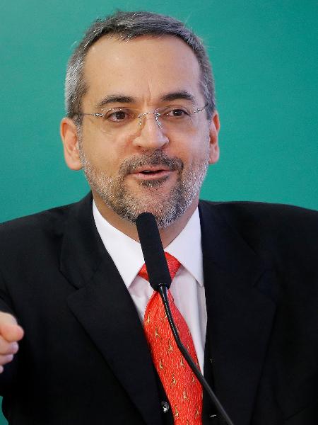 Ministro da Educação, Abraham Weintraub, no Palácio do Planalto - 