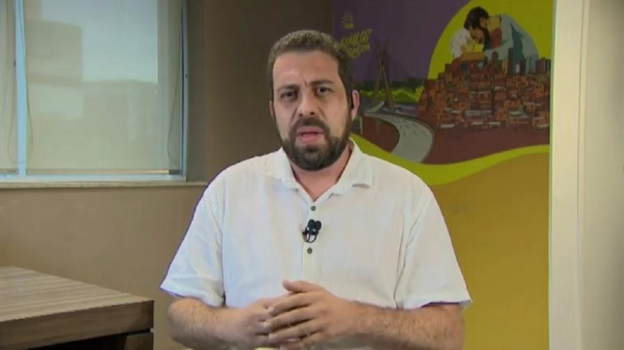 Guilherme Boulos participa de entrevista ao SBT - Reprodução/SBT