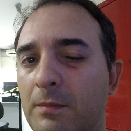 O radialista Oswaldo Ferreira Benites Junior disse ter sido agredido em uma UBS no Mato Grosso do Sul - Arquivo Pessoal