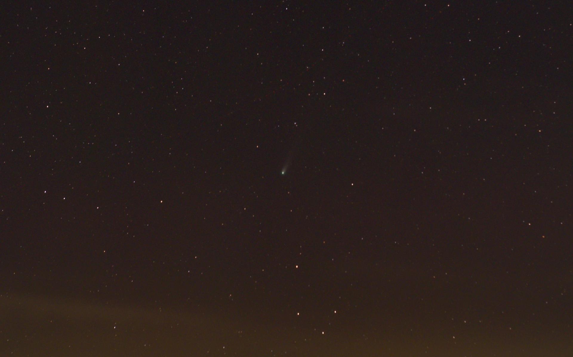 Imagen del cometa Leonard tomada por Adriano Fonseca - Sorocaba / SP - Adriano Fonseca - Sorocaba / SP