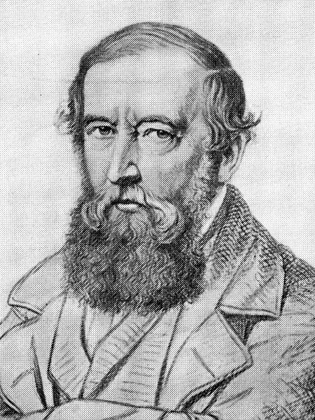 O matemático suíço Jakob Steiner nasceu em 1796 e morreu em 1863 - Universal Image Group via Getty Images - Universal Image Group via Getty Images