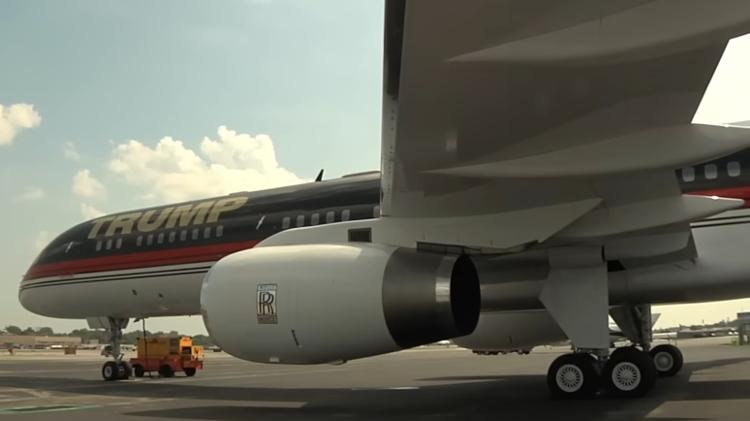 Boeing 757 de Donald Trump, comprado em 2010, está avaliado em R$ 484 milhões