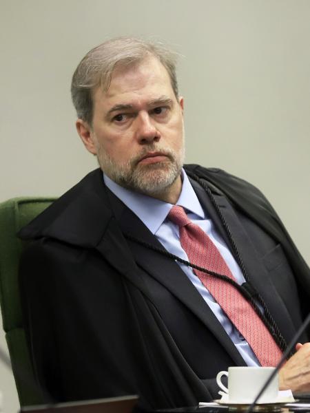 O ministro Dias Toffoli durante sessão da 2ª Turma do STF - Nelson Jr./SCO/STF