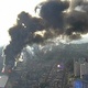 Incêndio atinge galpão de recicláveis na zona leste de São Paulo - GloboNews/Reprodução