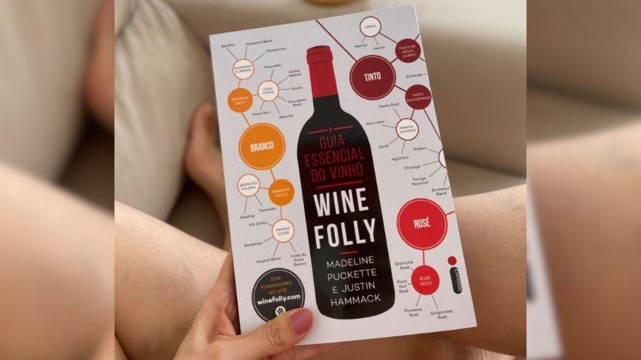 Livro 'O guia essencial do vinho: Wine Folly' de Madeline Puckette e Justin Hammack