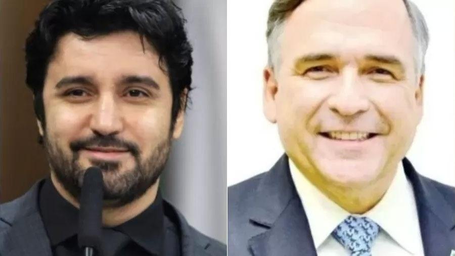 Fred Rodrigues (PL) e Sandro Mabel (União) concorrem ao segundo turno da eleição para a Prefeitura de Goiânia - Arte/UOL