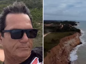 Turista que saltava de parapente morre após cair de falésia na Bahia