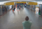 Novo vídeo mostra suspeito no aeroporto pouco antes da morte de Gritzbach - Obtido pelo UOL