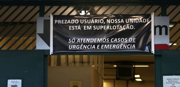 18.jun.2015 - O Hospital São Paulo, na Vila Mariana, zona sul de São Paulo, suspendeu temporariamente, nesta quinta-feira (18), as internações que não forem de emergência - Renato S. Cerqueira/Futura Press/Estadão Conteúdo
