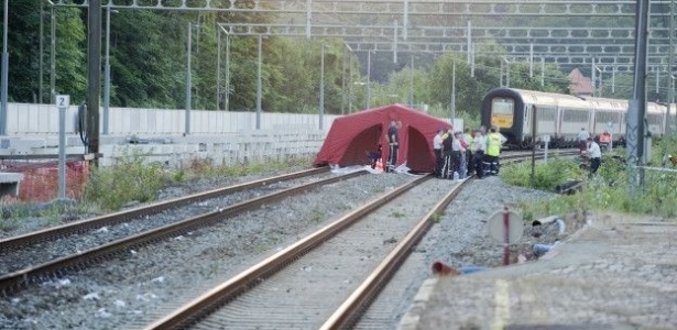 Charlotte Nuñez morreu em julho de 2014 na estação de Groenendaal, a cerca de 15 km de Bruxelas, atingida por um trem - Mark Baert/BBC Brasil