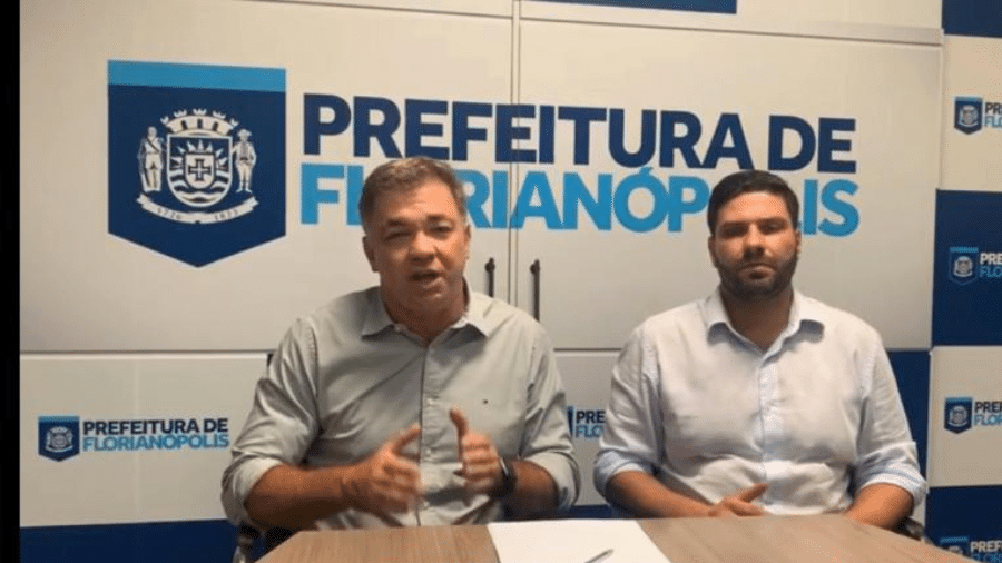 O prefeito de Florianópolis, Gean Loureiro (DEM-SC), é candidato à reeleição - Bruno Oliveira/Divulgação