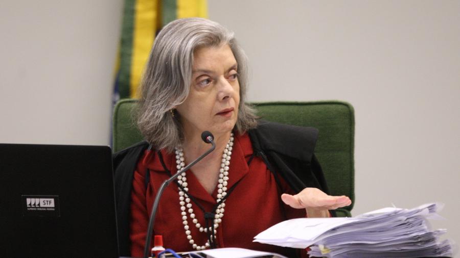 3.mar.2020 - Cármen Lúcia, ministra do STF (Supremo Tribunal Federal), preside sessão da 2ª turma da Corte - Nelson Jr./SCO/STF