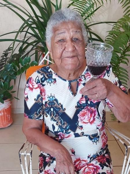 Maria Cardoso, 101 anos, foi convidada para ser influenciadora de vinhos - Arquivo pessoal