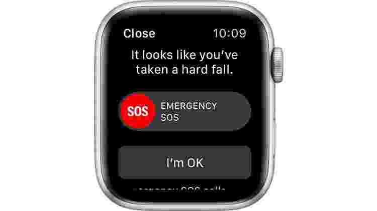 Detecção de queda do Apple Watch - Reprodução/Apple - Reprodução/Apple