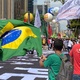 2.out.2021 - No início da tarde, manifestantes começaram a chegar à avenida Paulista, local de ato contra o governo do presidente Jair Bolsonaro (sem partido) - Herculano Barreto Filho/UOL