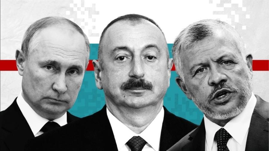 Vladimir Putin, Ilham Aliyev e Abdullah 2º são alguns dos nomes que aparecem nos Pandora Papers - BBC