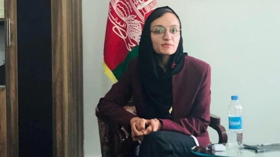 Zarifa Ghafari foi prefeita da cidade de Maidan Shar, a 44 quilômetros da capital Cabul, no Afeganistão. - Reprodução/Facebook