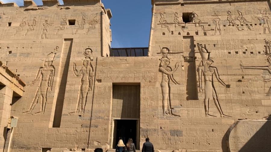 Templo de Philae, no sul do Egito - Arquivo pessoal
