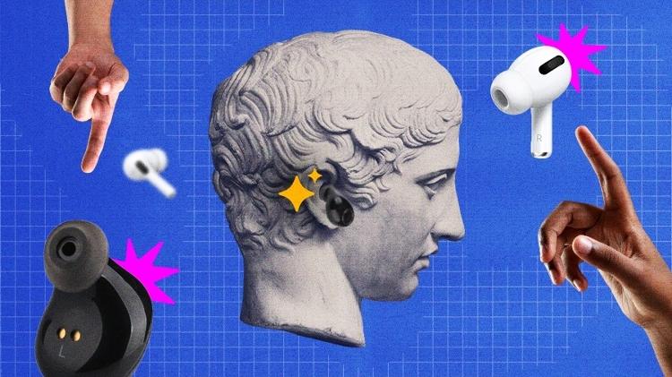 Guia de compras Tilt: fones de ouvido - Eric Fiori/Arte UOL - Eric Fiori/Arte UOL