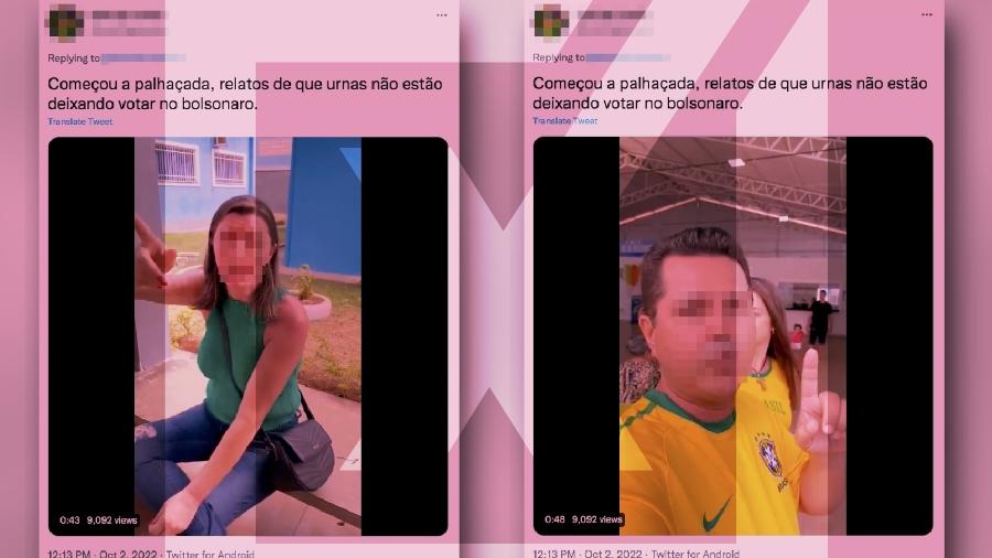 02.out.2022 - É enganoso vídeo em que mulher relata não ter conseguido votar em Bolsonaro (PL) em seção em Tucuruí, no Pará - Projeto Comprova