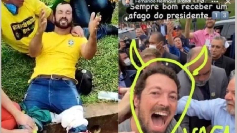 Fernando Brondi, publicitário e alvo de fake news bolsonarista, estava em Araraquara durante os ataques a Brasília - Reprodução/Instagram