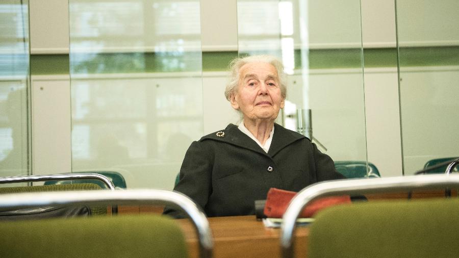  Ursula Haverbeck, de 95 anos, em foto de 2017