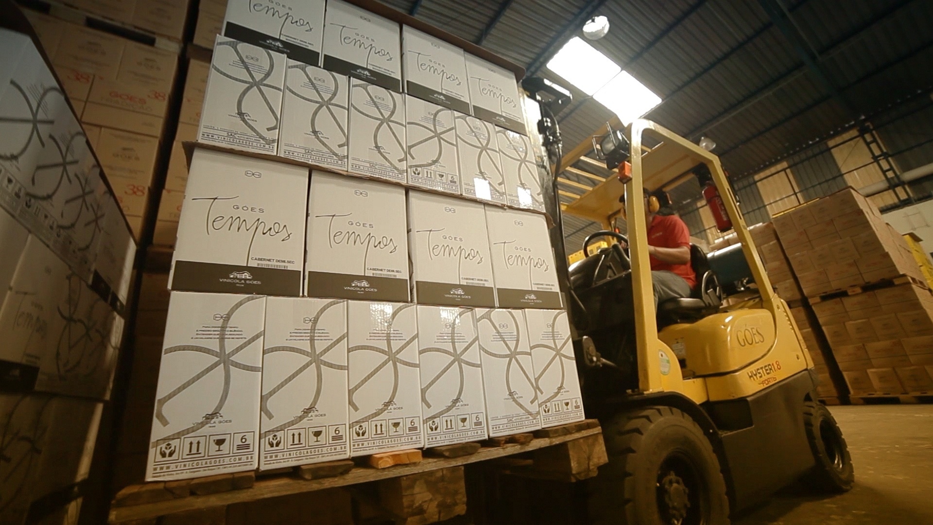 Caixa da linha de vinhos finos da Vinícola Góes - Divulgação